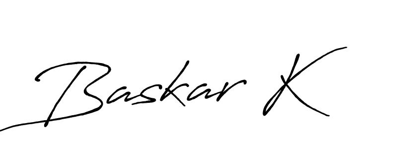 Once you've used our free online signature maker to create your best signature Antro_Vectra_Bolder style, it's time to enjoy all of the benefits that Baskar K name signing documents. Baskar K signature style 7 images and pictures png