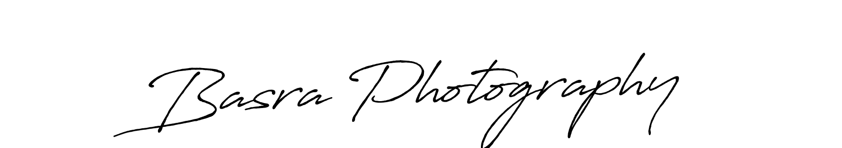 You should practise on your own different ways (Antro_Vectra_Bolder) to write your name (Basra Photography) in signature. don't let someone else do it for you. Basra Photography signature style 7 images and pictures png