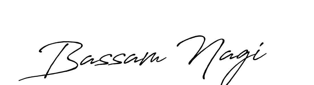 Once you've used our free online signature maker to create your best signature Antro_Vectra_Bolder style, it's time to enjoy all of the benefits that Bassam Nagi name signing documents. Bassam Nagi signature style 7 images and pictures png