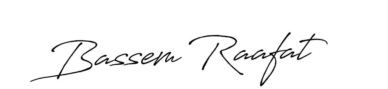 Make a beautiful signature design for name Bassem Raafat. Use this online signature maker to create a handwritten signature for free. Bassem Raafat signature style 7 images and pictures png