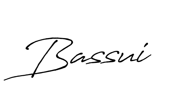 You should practise on your own different ways (Antro_Vectra_Bolder) to write your name (Bassui) in signature. don't let someone else do it for you. Bassui signature style 7 images and pictures png