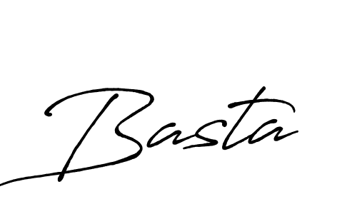 Best and Professional Signature Style for Basta. Antro_Vectra_Bolder Best Signature Style Collection. Basta signature style 7 images and pictures png