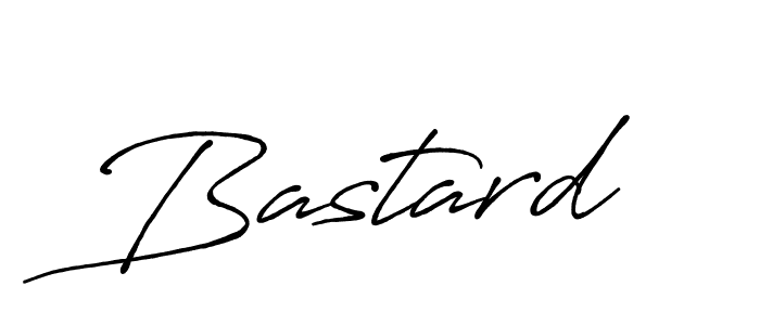 Also we have Bastard name is the best signature style. Create professional handwritten signature collection using Antro_Vectra_Bolder autograph style. Bastard signature style 7 images and pictures png