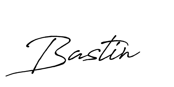 How to make Bastin signature? Antro_Vectra_Bolder is a professional autograph style. Create handwritten signature for Bastin name. Bastin signature style 7 images and pictures png