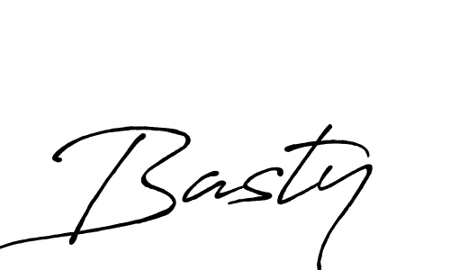 It looks lik you need a new signature style for name Basty. Design unique handwritten (Antro_Vectra_Bolder) signature with our free signature maker in just a few clicks. Basty signature style 7 images and pictures png