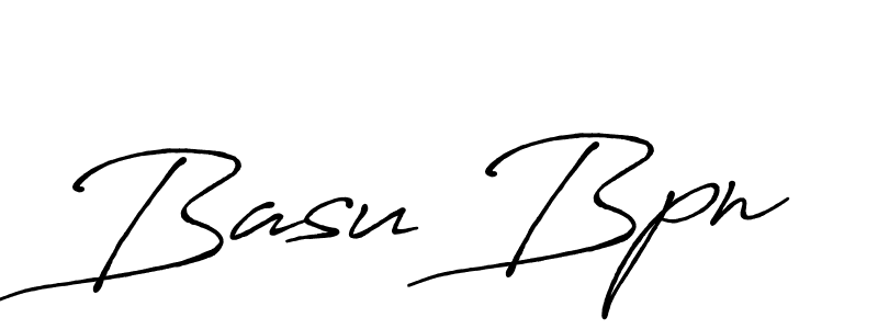 Antro_Vectra_Bolder is a professional signature style that is perfect for those who want to add a touch of class to their signature. It is also a great choice for those who want to make their signature more unique. Get Basu Bpn name to fancy signature for free. Basu Bpn signature style 7 images and pictures png