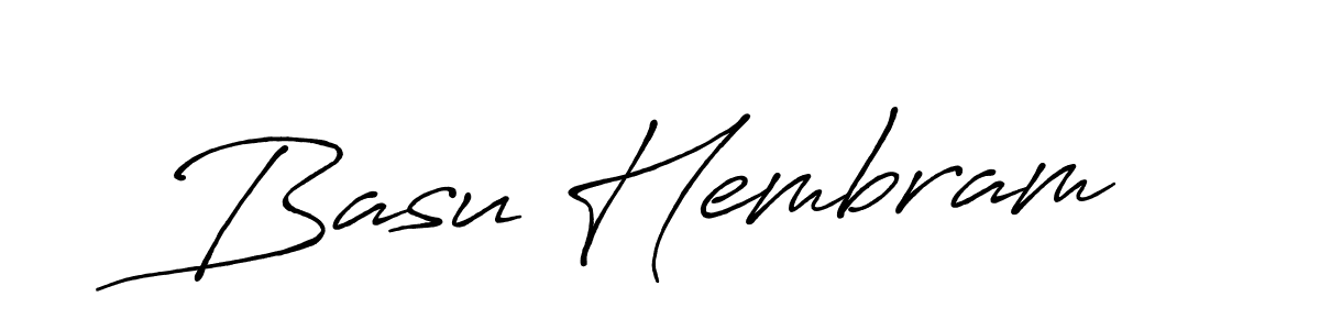 You can use this online signature creator to create a handwritten signature for the name Basu Hembram. This is the best online autograph maker. Basu Hembram signature style 7 images and pictures png