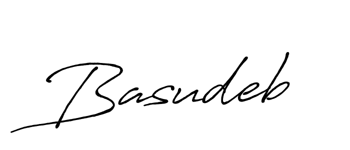 Create a beautiful signature design for name Basudeb. With this signature (Antro_Vectra_Bolder) fonts, you can make a handwritten signature for free. Basudeb signature style 7 images and pictures png