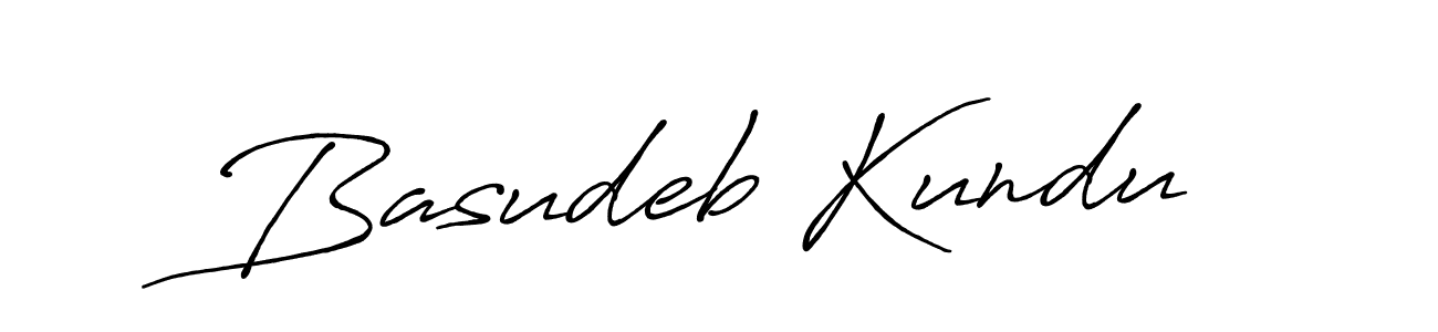 The best way (Antro_Vectra_Bolder) to make a short signature is to pick only two or three words in your name. The name Basudeb Kundu include a total of six letters. For converting this name. Basudeb Kundu signature style 7 images and pictures png