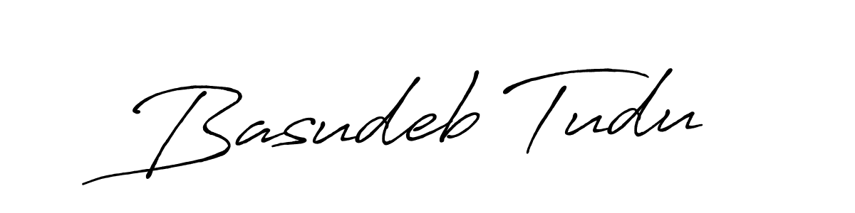 Once you've used our free online signature maker to create your best signature Antro_Vectra_Bolder style, it's time to enjoy all of the benefits that Basudeb Tudu name signing documents. Basudeb Tudu signature style 7 images and pictures png