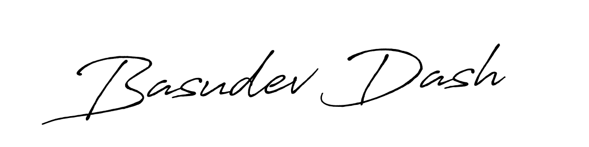 How to make Basudev Dash name signature. Use Antro_Vectra_Bolder style for creating short signs online. This is the latest handwritten sign. Basudev Dash signature style 7 images and pictures png