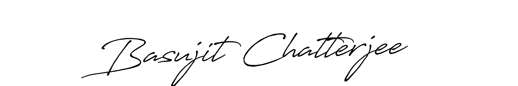 How to make Basujit Chatterjee signature? Antro_Vectra_Bolder is a professional autograph style. Create handwritten signature for Basujit Chatterjee name. Basujit Chatterjee signature style 7 images and pictures png