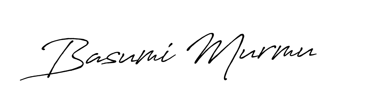 Use a signature maker to create a handwritten signature online. With this signature software, you can design (Antro_Vectra_Bolder) your own signature for name Basumi Murmu. Basumi Murmu signature style 7 images and pictures png