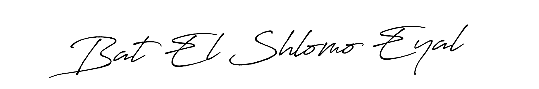Make a beautiful signature design for name Bat El Shlomo Eyal. Use this online signature maker to create a handwritten signature for free. Bat El Shlomo Eyal signature style 7 images and pictures png