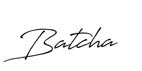 if you are searching for the best signature style for your name Batcha. so please give up your signature search. here we have designed multiple signature styles  using Antro_Vectra_Bolder. Batcha signature style 7 images and pictures png