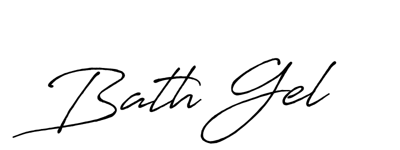 You should practise on your own different ways (Antro_Vectra_Bolder) to write your name (Bath Gel) in signature. don't let someone else do it for you. Bath Gel signature style 7 images and pictures png