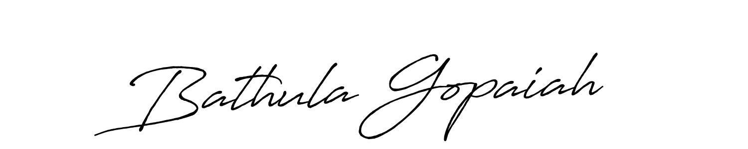 Antro_Vectra_Bolder is a professional signature style that is perfect for those who want to add a touch of class to their signature. It is also a great choice for those who want to make their signature more unique. Get Bathula Gopaiah name to fancy signature for free. Bathula Gopaiah signature style 7 images and pictures png