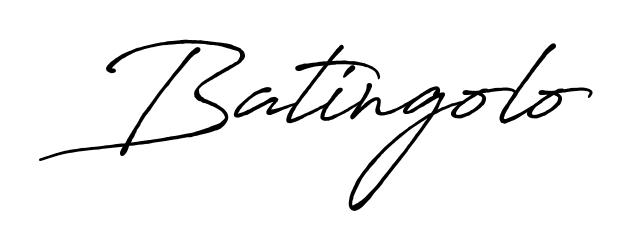 A dynamic signature style for Batingolo using Antro_Vectra_Bolder script. Designed to look authentic, handwritten, and professional. Batingolo signature style 7 images and pictures png