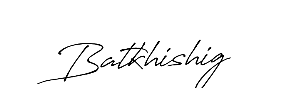 Design your own signature with our free online signature maker. With this signature software, you can create a handwritten (Antro_Vectra_Bolder) signature for name Batkhishig. Batkhishig signature style 7 images and pictures png