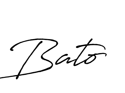 Bato stylish signature style. Best Handwritten Sign (Antro_Vectra_Bolder) for my name. Handwritten Signature Collection Ideas for my name Bato. Bato signature style 7 images and pictures png