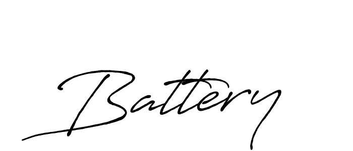 Also You can easily find your signature by using the search form. We will create Battery name handwritten signature images for you free of cost using Antro_Vectra_Bolder sign style. Battery signature style 7 images and pictures png