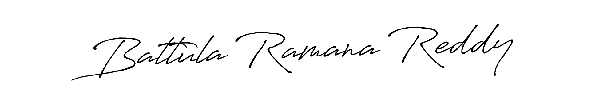 Also You can easily find your signature by using the search form. We will create Battula Ramana Reddy name handwritten signature images for you free of cost using Antro_Vectra_Bolder sign style. Battula Ramana Reddy signature style 7 images and pictures png