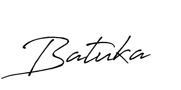 Antro_Vectra_Bolder is a professional signature style that is perfect for those who want to add a touch of class to their signature. It is also a great choice for those who want to make their signature more unique. Get Batuka name to fancy signature for free. Batuka signature style 7 images and pictures png