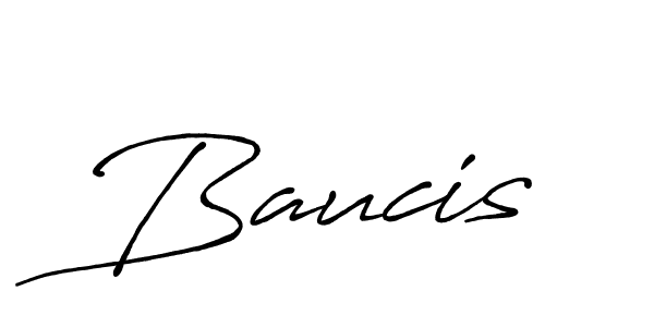 The best way (Antro_Vectra_Bolder) to make a short signature is to pick only two or three words in your name. The name Baucis include a total of six letters. For converting this name. Baucis signature style 7 images and pictures png