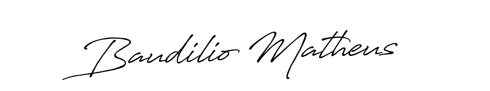 Once you've used our free online signature maker to create your best signature Antro_Vectra_Bolder style, it's time to enjoy all of the benefits that Baudilio Matheus name signing documents. Baudilio Matheus signature style 7 images and pictures png