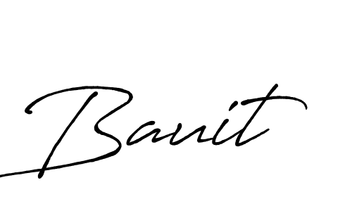 How to make Bauit name signature. Use Antro_Vectra_Bolder style for creating short signs online. This is the latest handwritten sign. Bauit signature style 7 images and pictures png