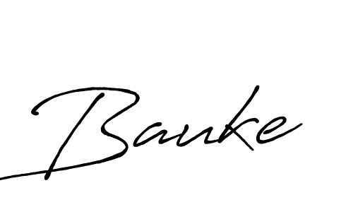 Also we have Bauke name is the best signature style. Create professional handwritten signature collection using Antro_Vectra_Bolder autograph style. Bauke signature style 7 images and pictures png