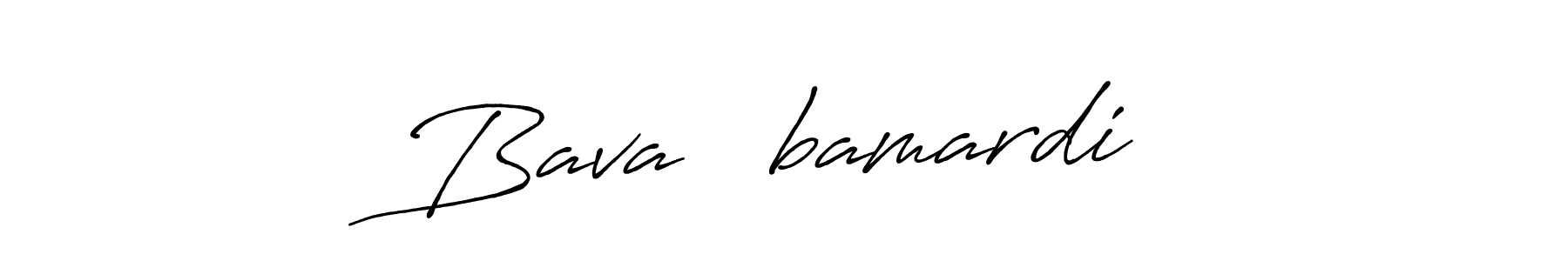 How to make Bava ❤️bamardi name signature. Use Antro_Vectra_Bolder style for creating short signs online. This is the latest handwritten sign. Bava ❤️bamardi signature style 7 images and pictures png