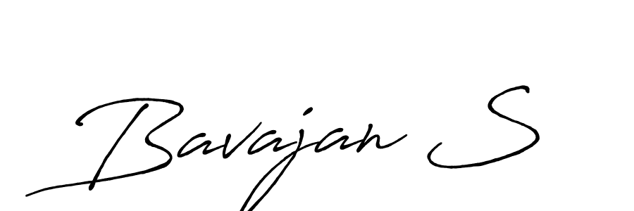 if you are searching for the best signature style for your name Bavajan S. so please give up your signature search. here we have designed multiple signature styles  using Antro_Vectra_Bolder. Bavajan S signature style 7 images and pictures png