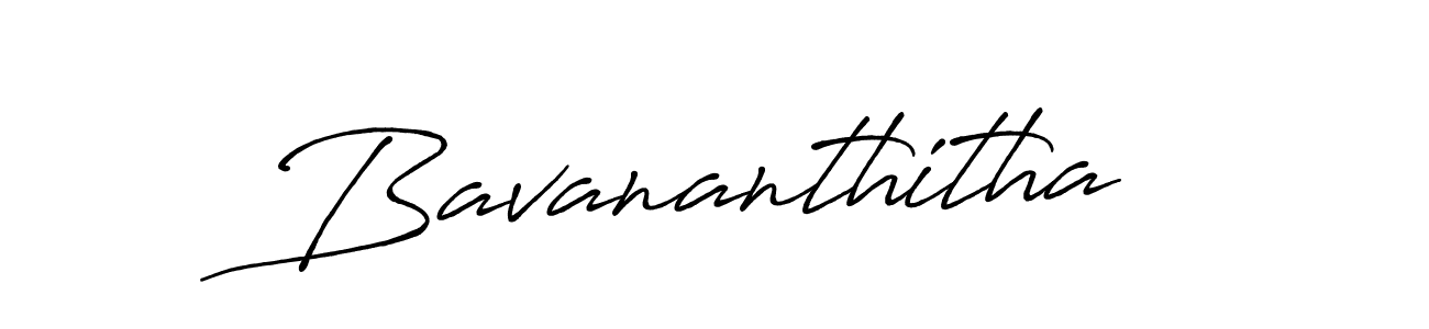 Bavananthitha stylish signature style. Best Handwritten Sign (Antro_Vectra_Bolder) for my name. Handwritten Signature Collection Ideas for my name Bavananthitha. Bavananthitha signature style 7 images and pictures png