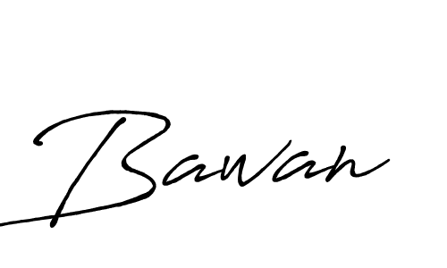 Design your own signature with our free online signature maker. With this signature software, you can create a handwritten (Antro_Vectra_Bolder) signature for name Bawan. Bawan signature style 7 images and pictures png