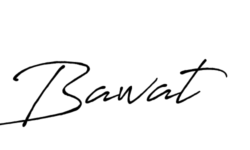 How to make Bawat name signature. Use Antro_Vectra_Bolder style for creating short signs online. This is the latest handwritten sign. Bawat signature style 7 images and pictures png