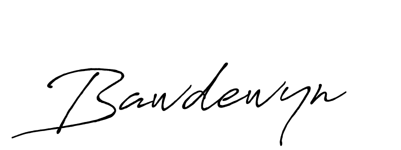 Make a beautiful signature design for name Bawdewyn. With this signature (Antro_Vectra_Bolder) style, you can create a handwritten signature for free. Bawdewyn signature style 7 images and pictures png