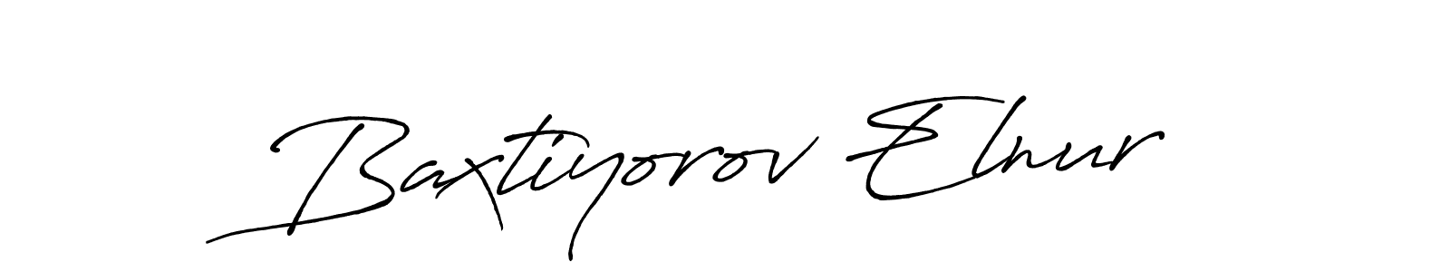 Make a short Baxtiyorov Elnur signature style. Manage your documents anywhere anytime using Antro_Vectra_Bolder. Create and add eSignatures, submit forms, share and send files easily. Baxtiyorov Elnur signature style 7 images and pictures png