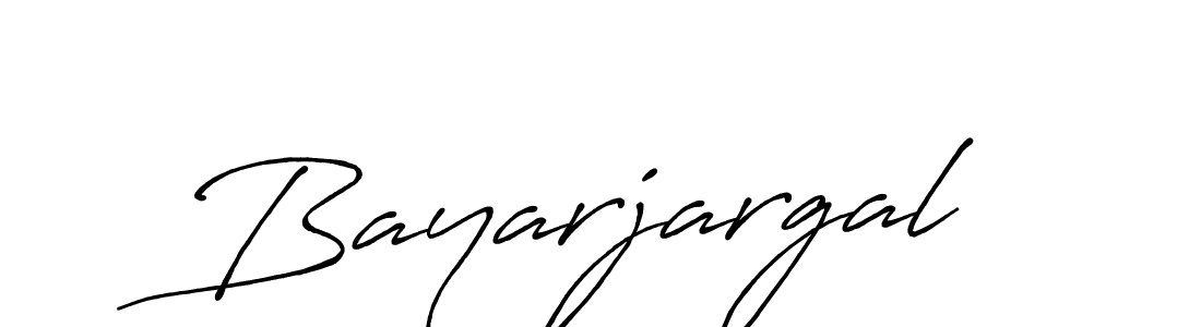 How to make Bayarjargal name signature. Use Antro_Vectra_Bolder style for creating short signs online. This is the latest handwritten sign. Bayarjargal signature style 7 images and pictures png