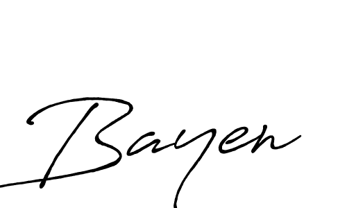 Make a beautiful signature design for name Bayen. Use this online signature maker to create a handwritten signature for free. Bayen signature style 7 images and pictures png