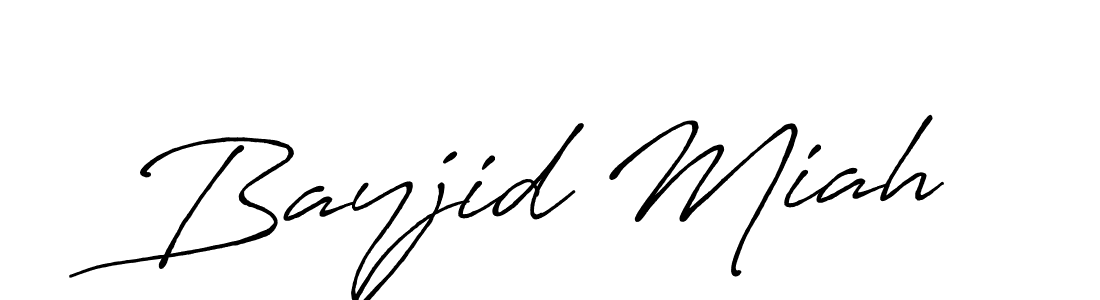 Also we have Bayjid Miah name is the best signature style. Create professional handwritten signature collection using Antro_Vectra_Bolder autograph style. Bayjid Miah signature style 7 images and pictures png