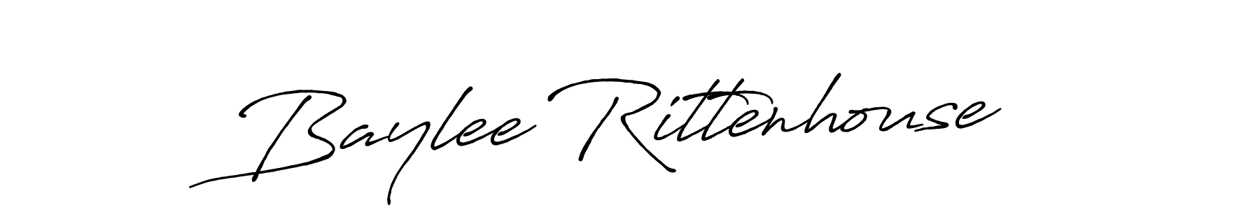 Baylee Rittenhouse stylish signature style. Best Handwritten Sign (Antro_Vectra_Bolder) for my name. Handwritten Signature Collection Ideas for my name Baylee Rittenhouse. Baylee Rittenhouse signature style 7 images and pictures png