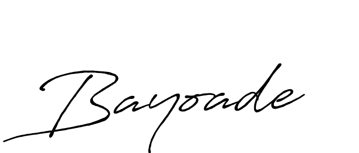 Similarly Antro_Vectra_Bolder is the best handwritten signature design. Signature creator online .You can use it as an online autograph creator for name Bayoade. Bayoade signature style 7 images and pictures png