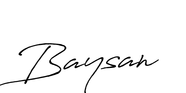 You should practise on your own different ways (Antro_Vectra_Bolder) to write your name (Baysan) in signature. don't let someone else do it for you. Baysan signature style 7 images and pictures png