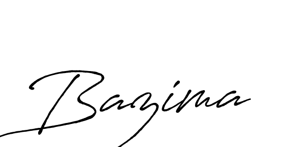 How to make Bazima name signature. Use Antro_Vectra_Bolder style for creating short signs online. This is the latest handwritten sign. Bazima signature style 7 images and pictures png
