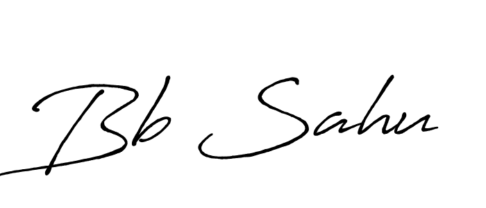Also we have Bb Sahu name is the best signature style. Create professional handwritten signature collection using Antro_Vectra_Bolder autograph style. Bb Sahu signature style 7 images and pictures png