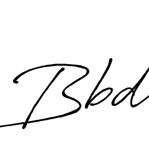 Also we have Bbd name is the best signature style. Create professional handwritten signature collection using Antro_Vectra_Bolder autograph style. Bbd signature style 7 images and pictures png