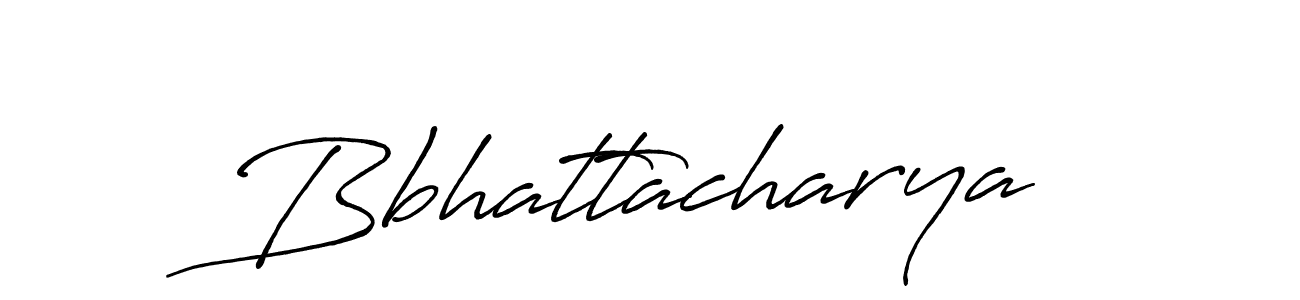 Bbhattacharya stylish signature style. Best Handwritten Sign (Antro_Vectra_Bolder) for my name. Handwritten Signature Collection Ideas for my name Bbhattacharya. Bbhattacharya signature style 7 images and pictures png