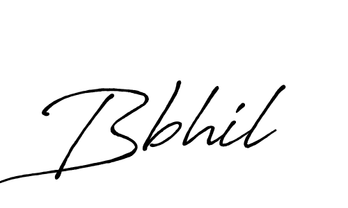 Once you've used our free online signature maker to create your best signature Antro_Vectra_Bolder style, it's time to enjoy all of the benefits that Bbhil name signing documents. Bbhil signature style 7 images and pictures png