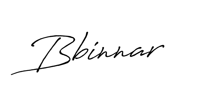 How to make Bbinnar signature? Antro_Vectra_Bolder is a professional autograph style. Create handwritten signature for Bbinnar name. Bbinnar signature style 7 images and pictures png